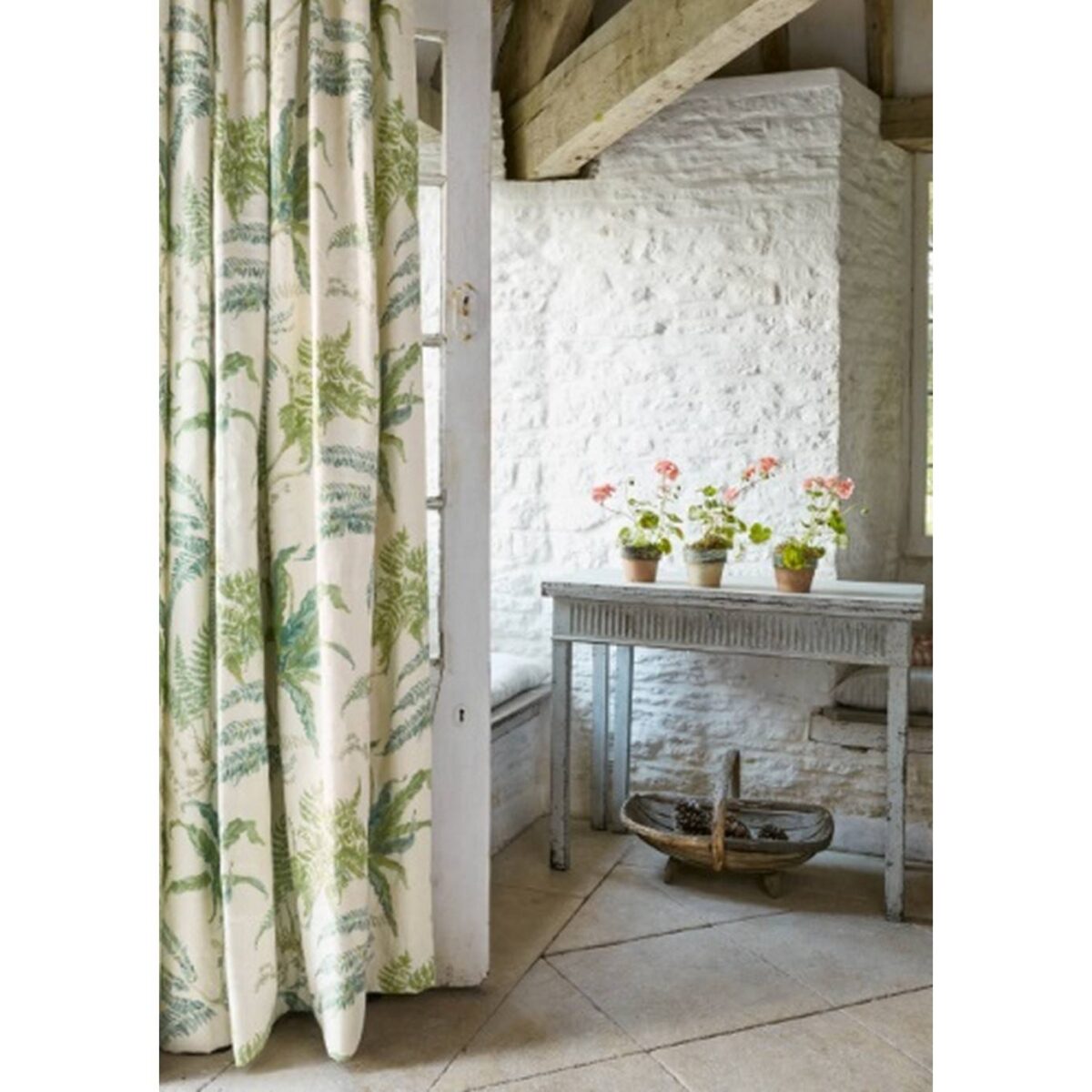 Woodfern Fabric - Forest Green from