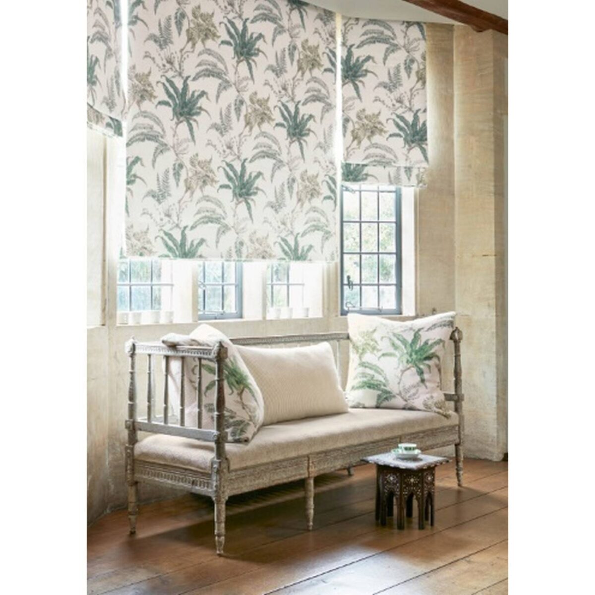 Woodfern Fabric - Forest Green from