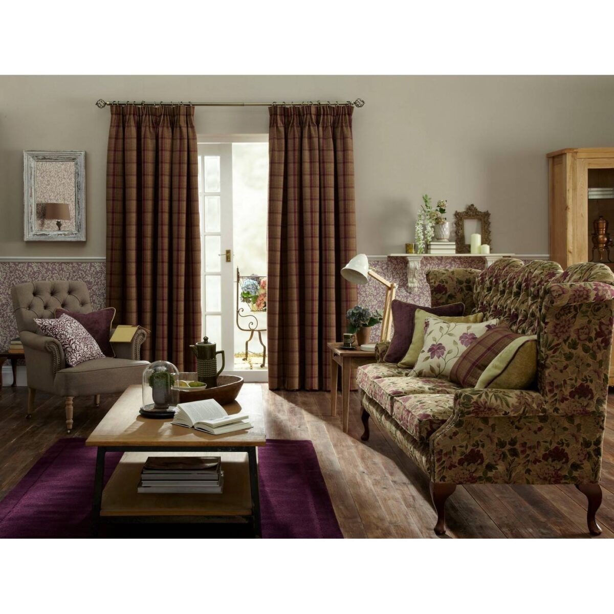 Everglade Fabric - Berry by Everglade Fabric - Berry from