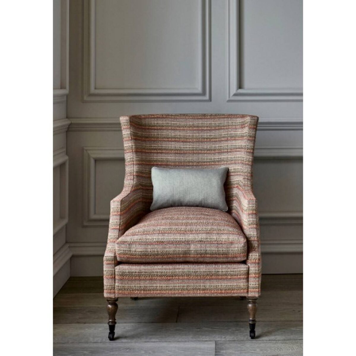 Kingsley Fabric - Silver from