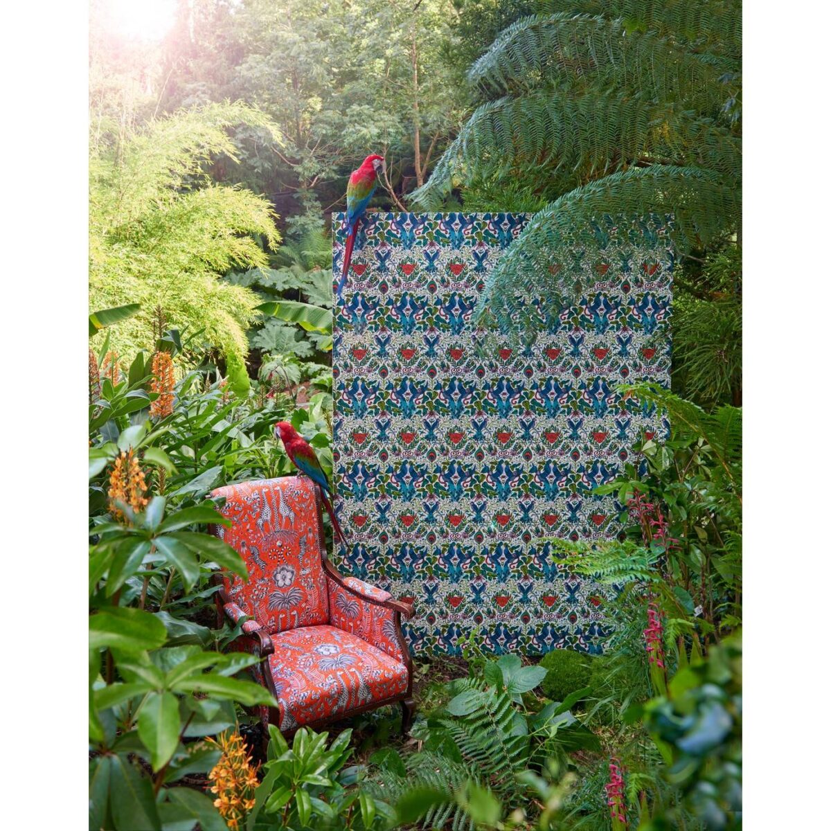 Amazon Fabric - Blue by Amazon Fabric - Blue from