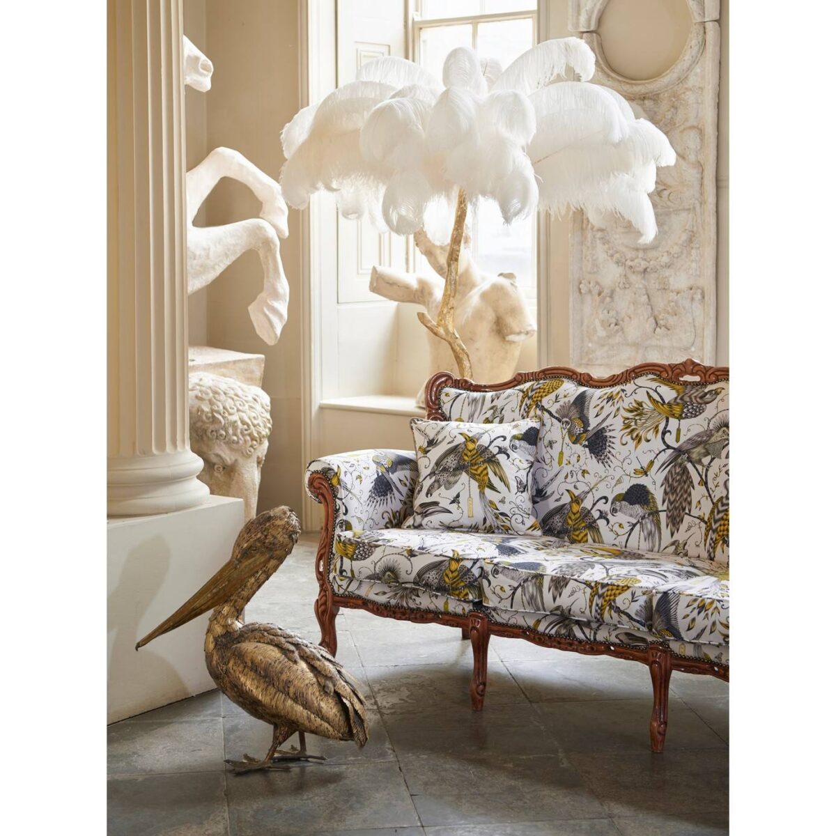Audubon Fabric - Gold by Audubon Fabric - Gold from