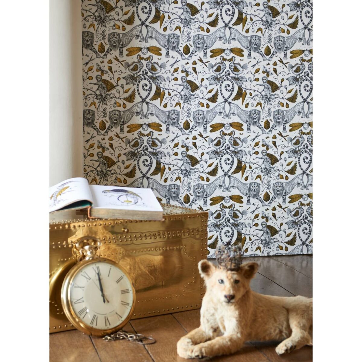 Extinct Fabric - Blue by Extinct Fabric - Blue from