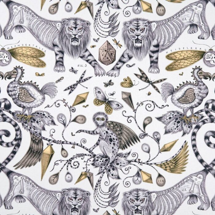 Extinct Fabric - Gold swatch