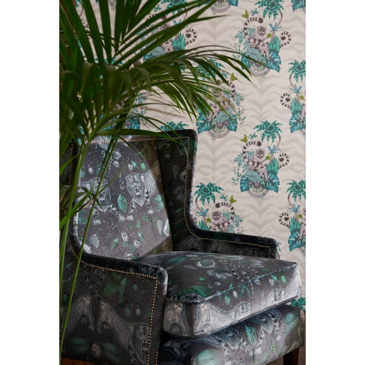 Lemur Fabric - Lime by Lemur Fabric - Lime from