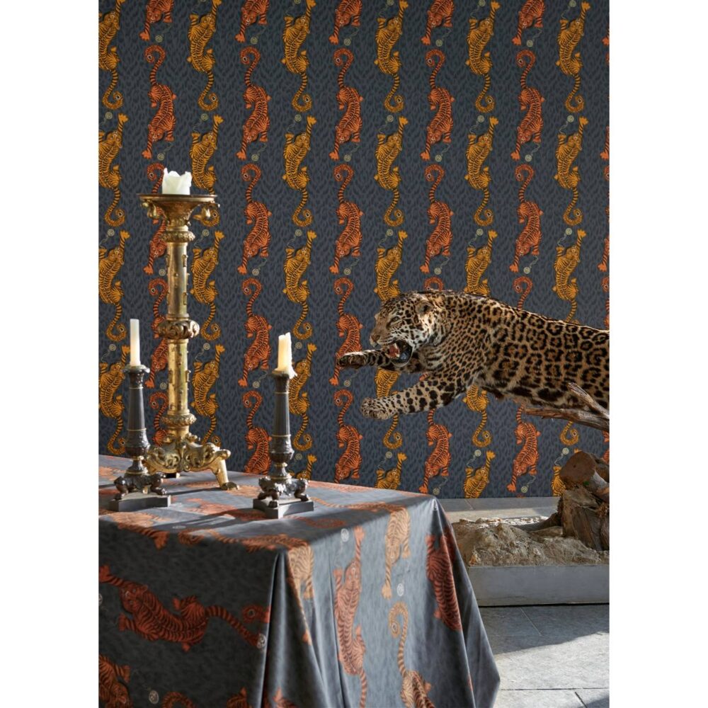 Tigris Fabric - Teal from