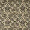black-grey botanical linen fabric from Linwood Fabrics
