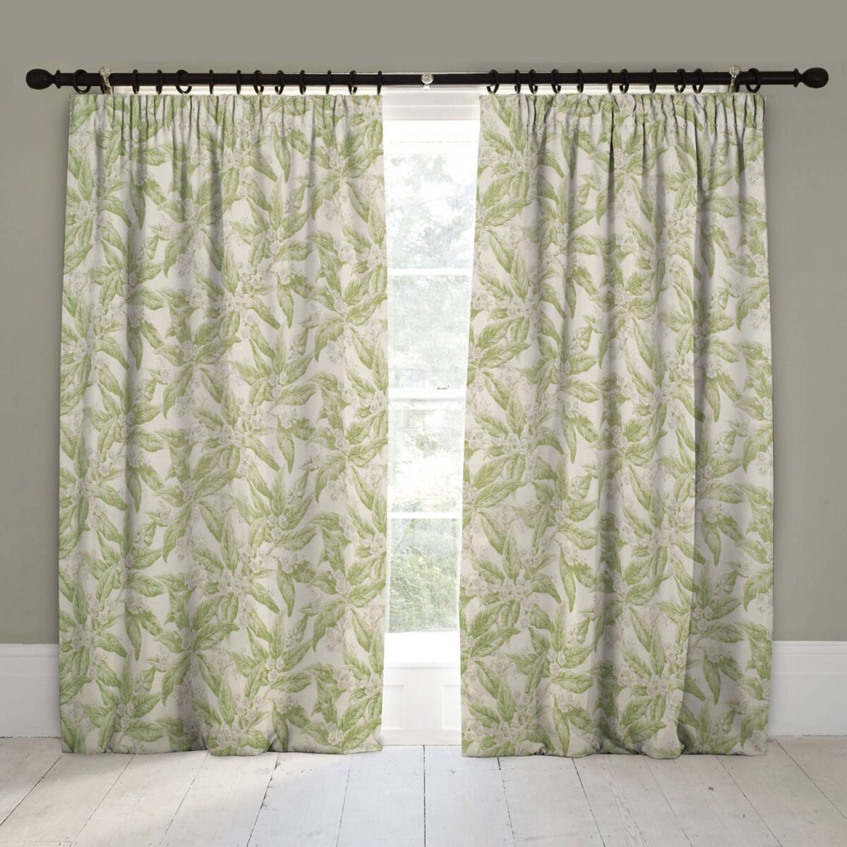 Loseley Fabric - Apple Green by Loseley Fabric - Apple Green from