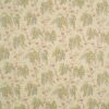 multicolour botanical linen fabric from Linwood Fabrics
