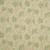 multicolour botanical linen fabric from Linwood Fabrics
