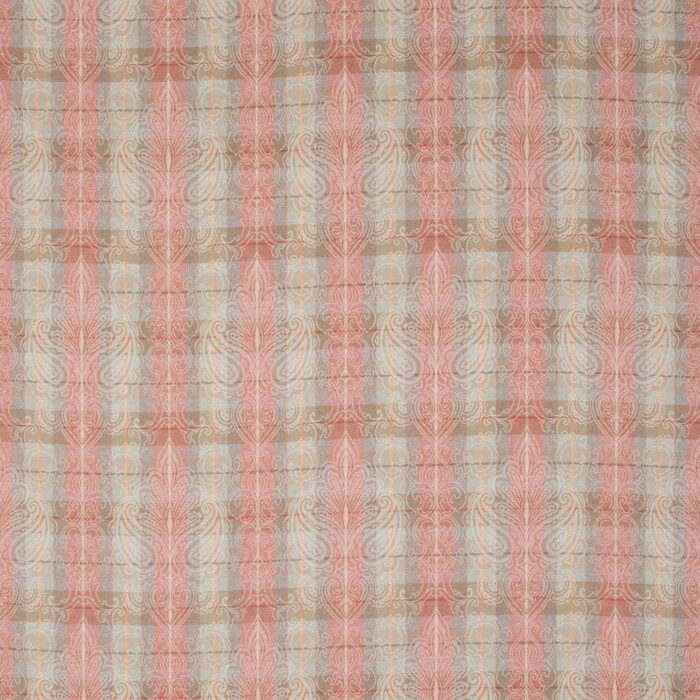 Alberta Fabric - Salmon Jacquard swatch