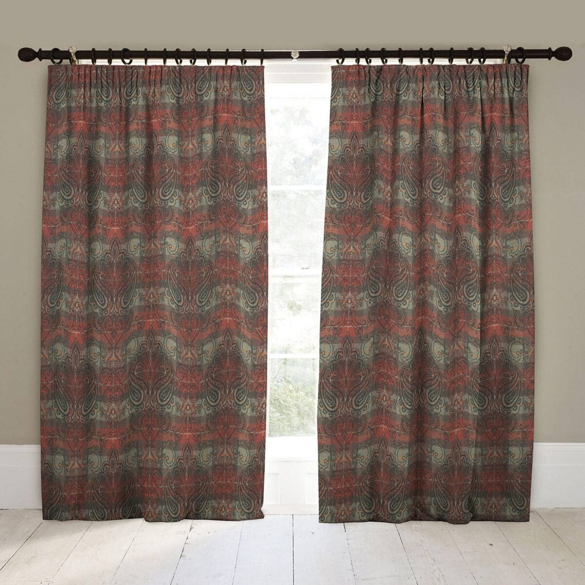 Alberta Fabric - Maple Jacquard from
