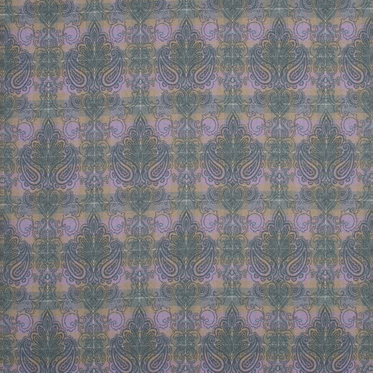 Alberta Fabric - Larch Jacquard by black-grey misc velvet-chenille fabric from Linwood Fabrics