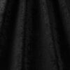black-grey plain velvet-chenille fabric from iLiv