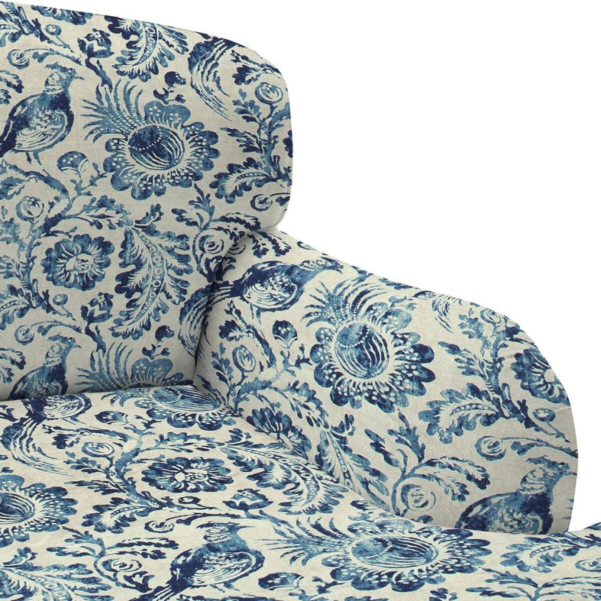 Dutch Pheasant Fabric - Delft Blue by Dutch Pheasant Fabric - Delft Blue from