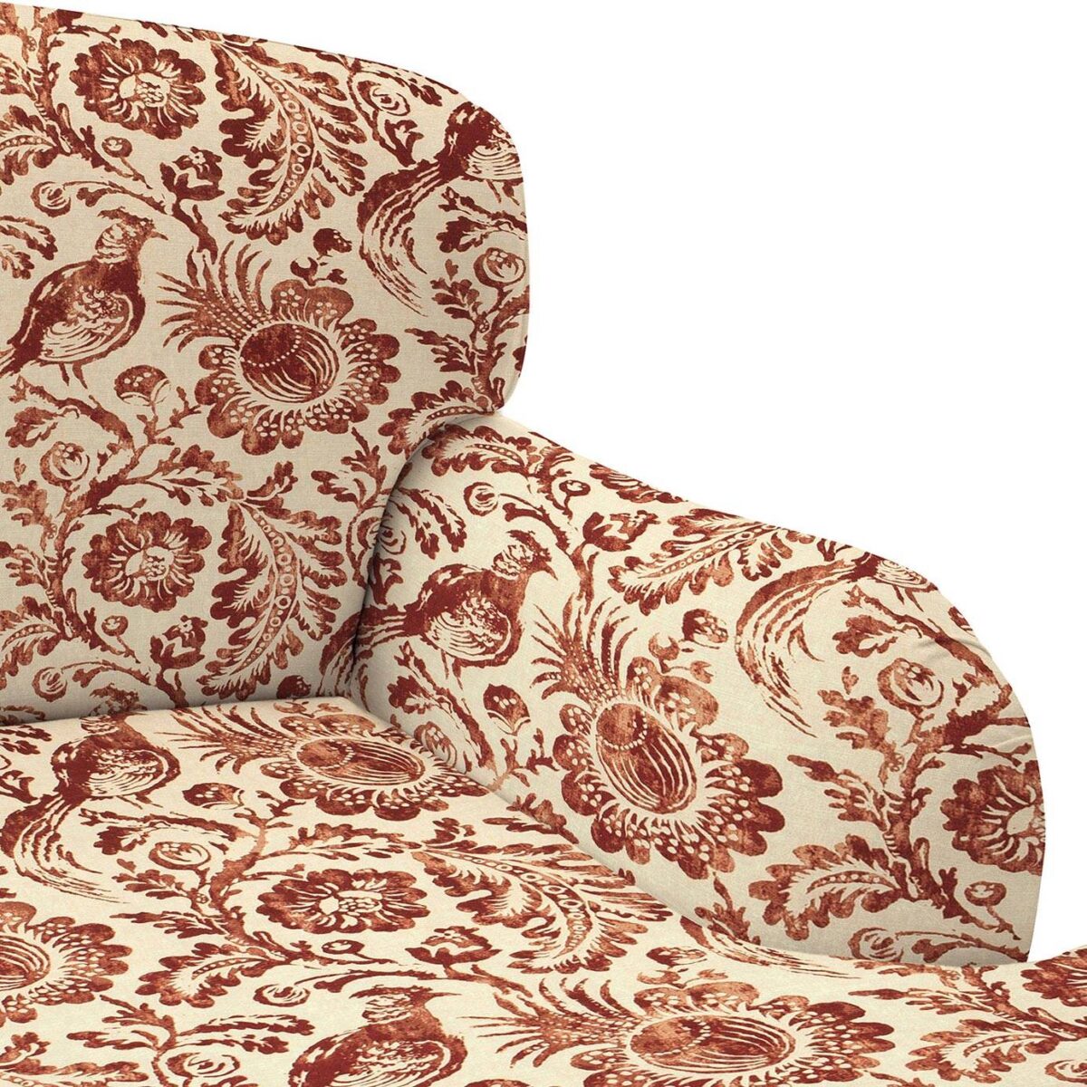 Dutch Pheasant Fabric - Regal Red by Dutch Pheasant Fabric - Regal Red from