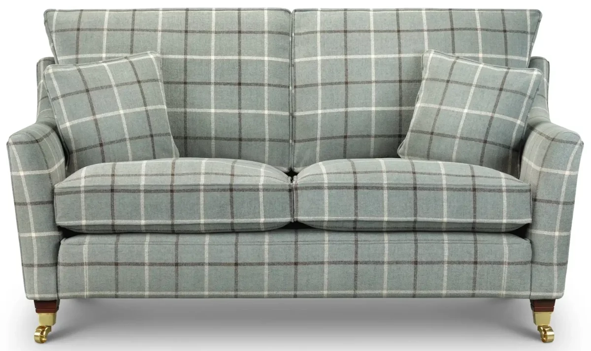 Lana Window Pane Fabric - Granite by Lana Window Pane Fabric - Granite from