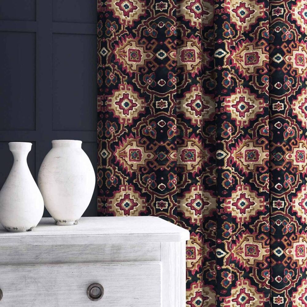 Kami Fabric - Damson by Kami Fabric - Damson from