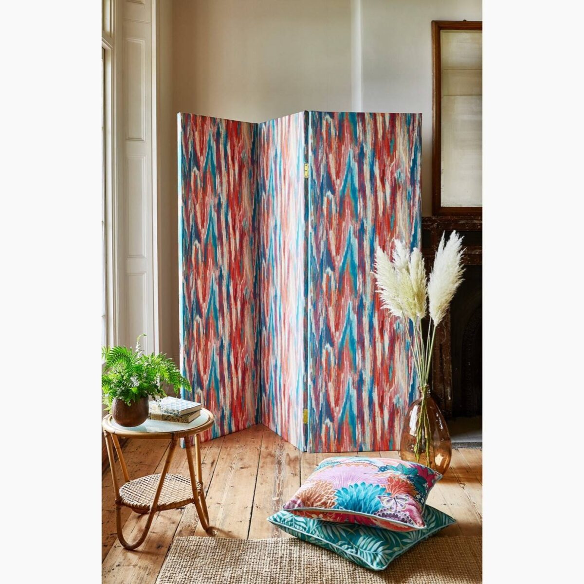 Kerala Fabric - Flamingo by Kerala Fabric - Flamingo from