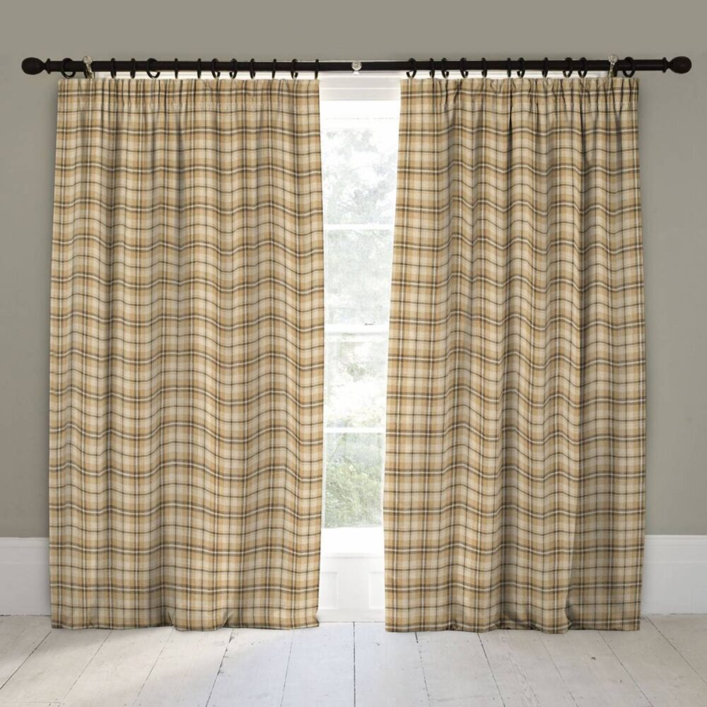 Bressay Check Fabric - Lunna from