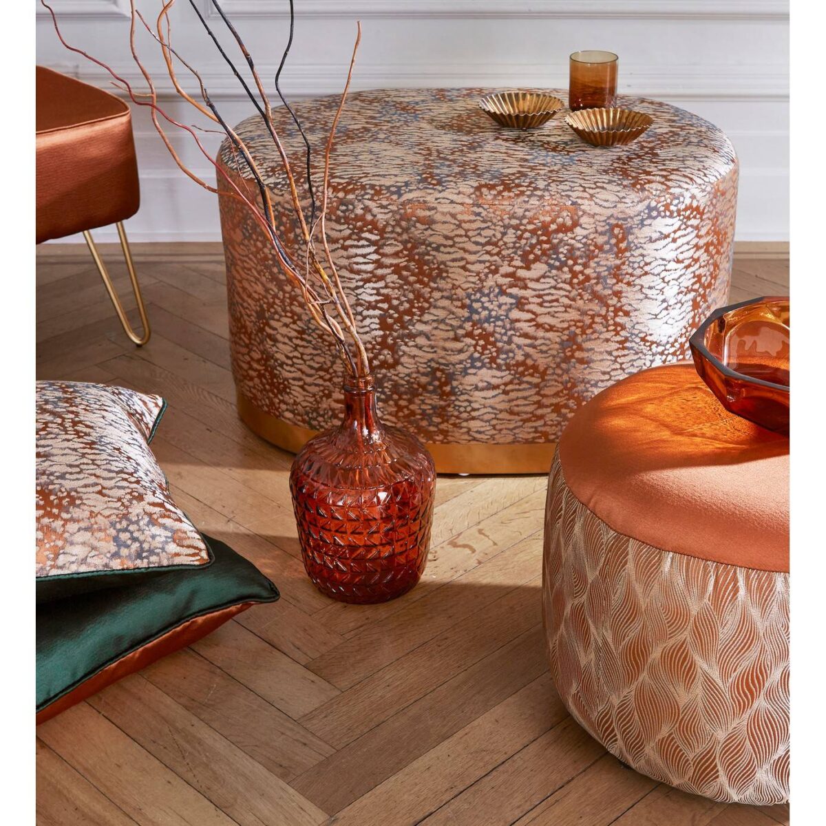 Nahla Fabric - Tigers Eye by Nahla Fabric - Tigers Eye from