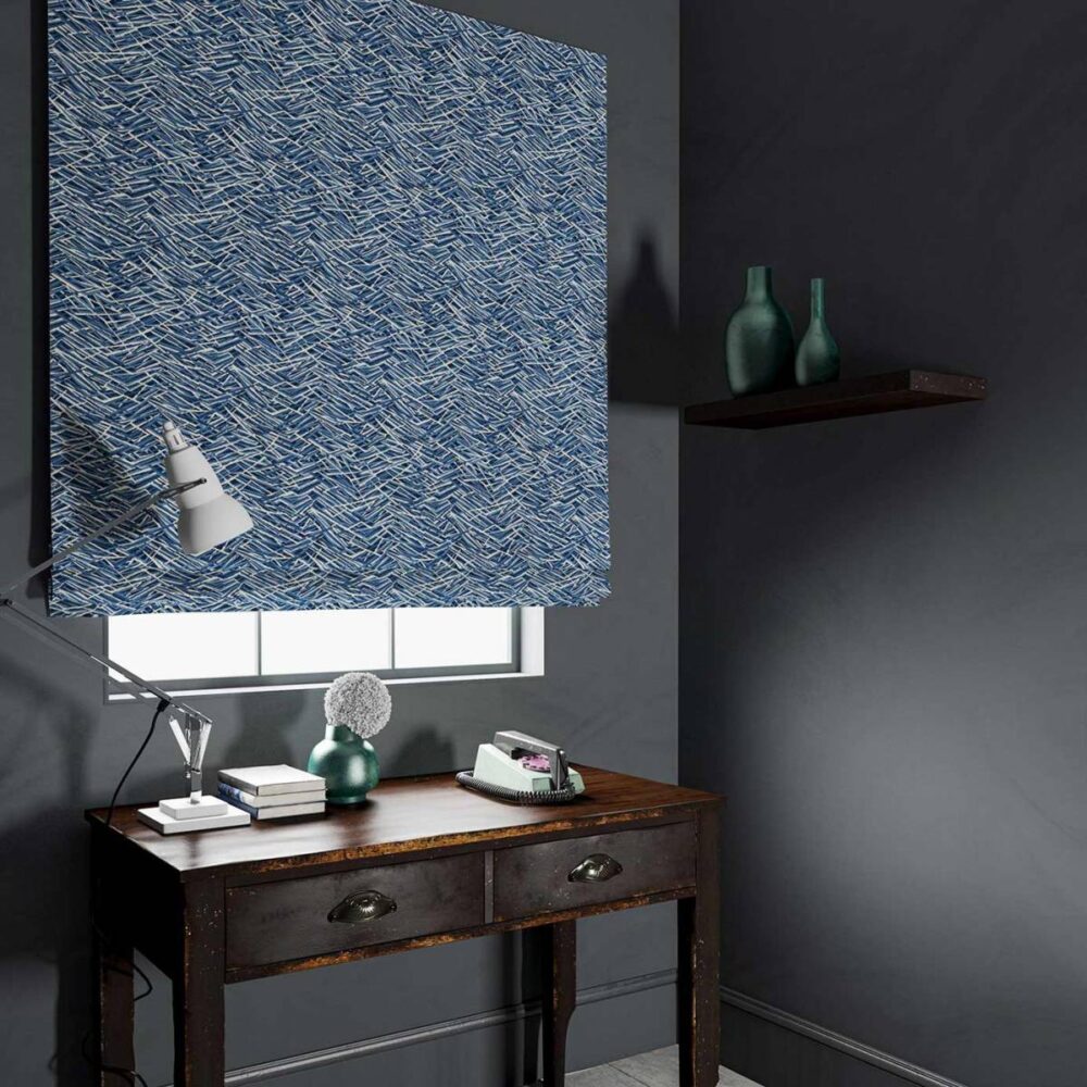 Kerplunk Fabric - Indigo by Kerplunk Fabric - Indigo from