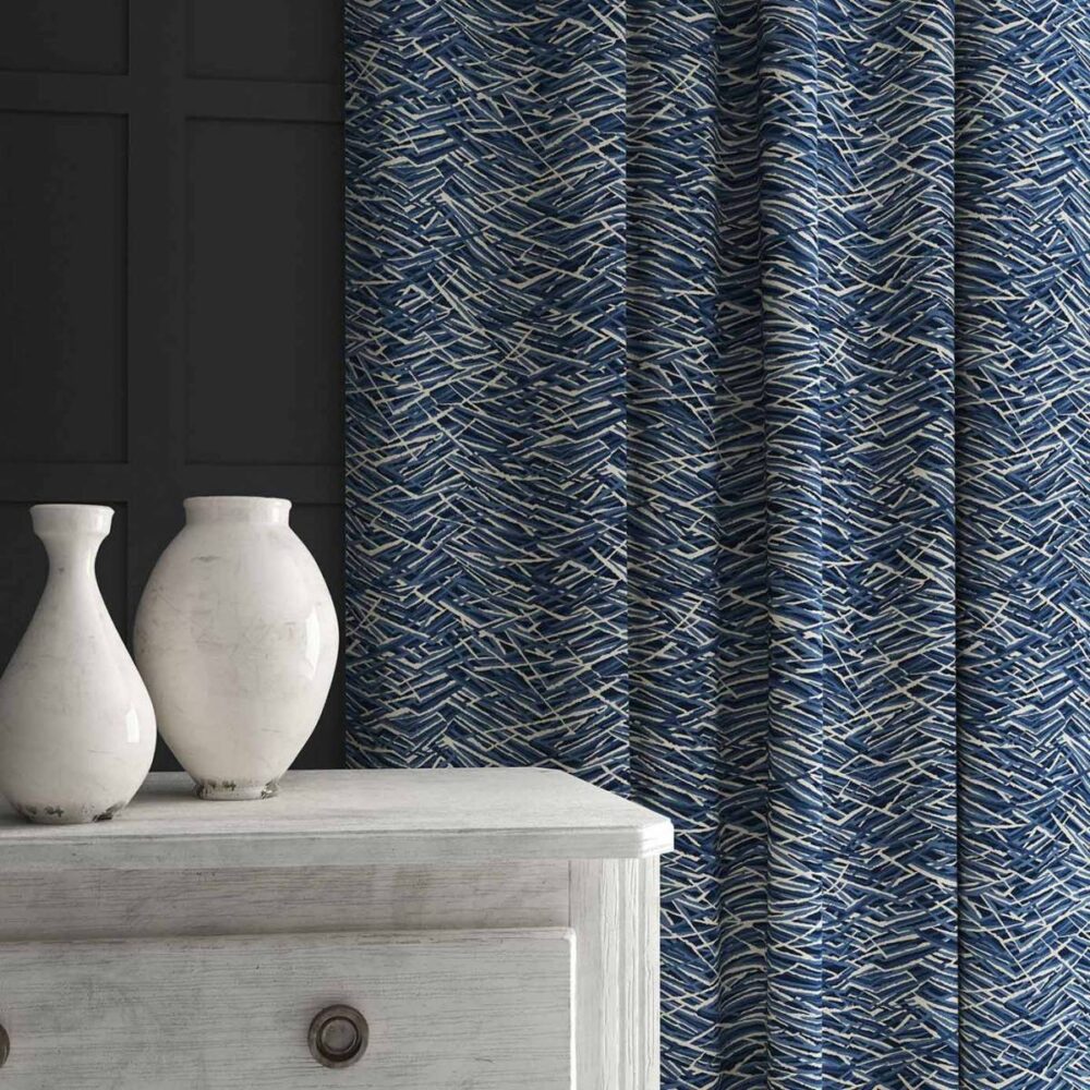 Kerplunk Fabric - Indigo by Kerplunk Fabric - Indigo from