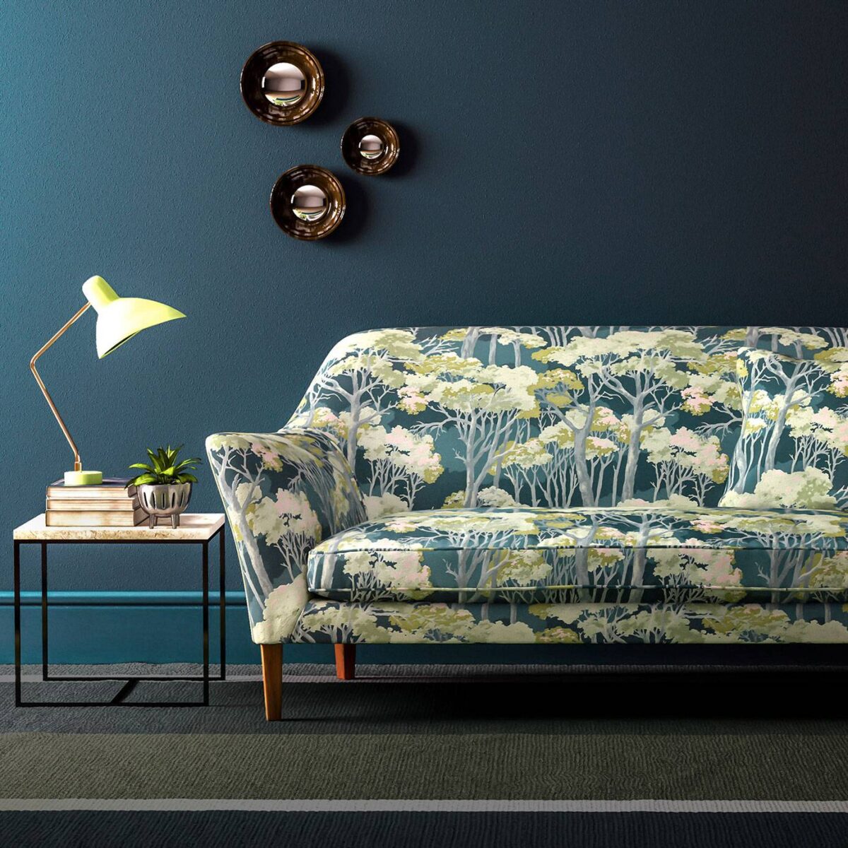 Arboreal Fabric - Dusk from