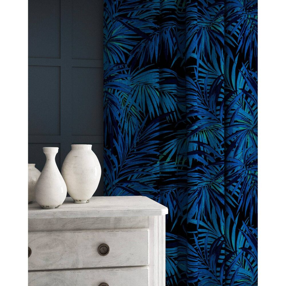 Butterfly Palm Fabric - Electric from