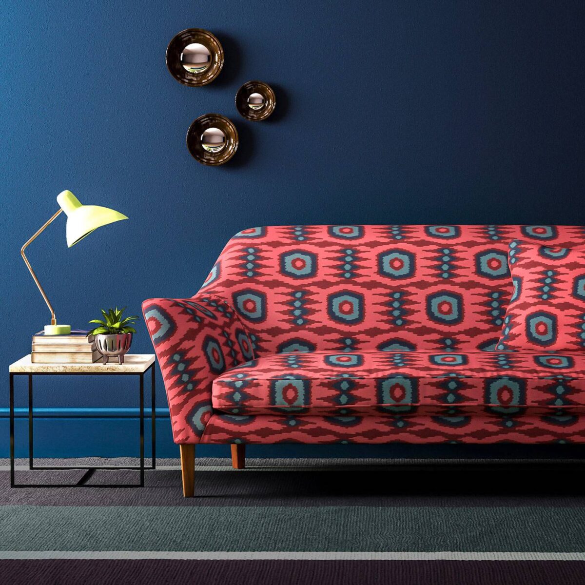 Casper Fabric - Rosewood by Casper Fabric - Rosewood from