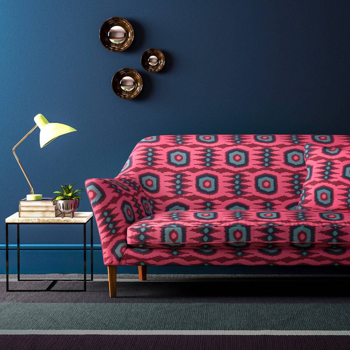 Casper Fabric - Berry by Casper Fabric - Berry from