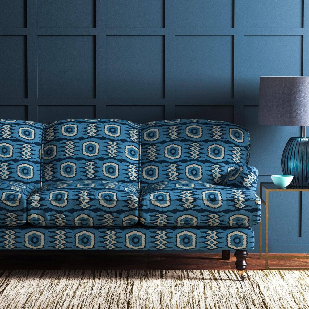 Casper Fabric - Navy by Casper Fabric - Navy from