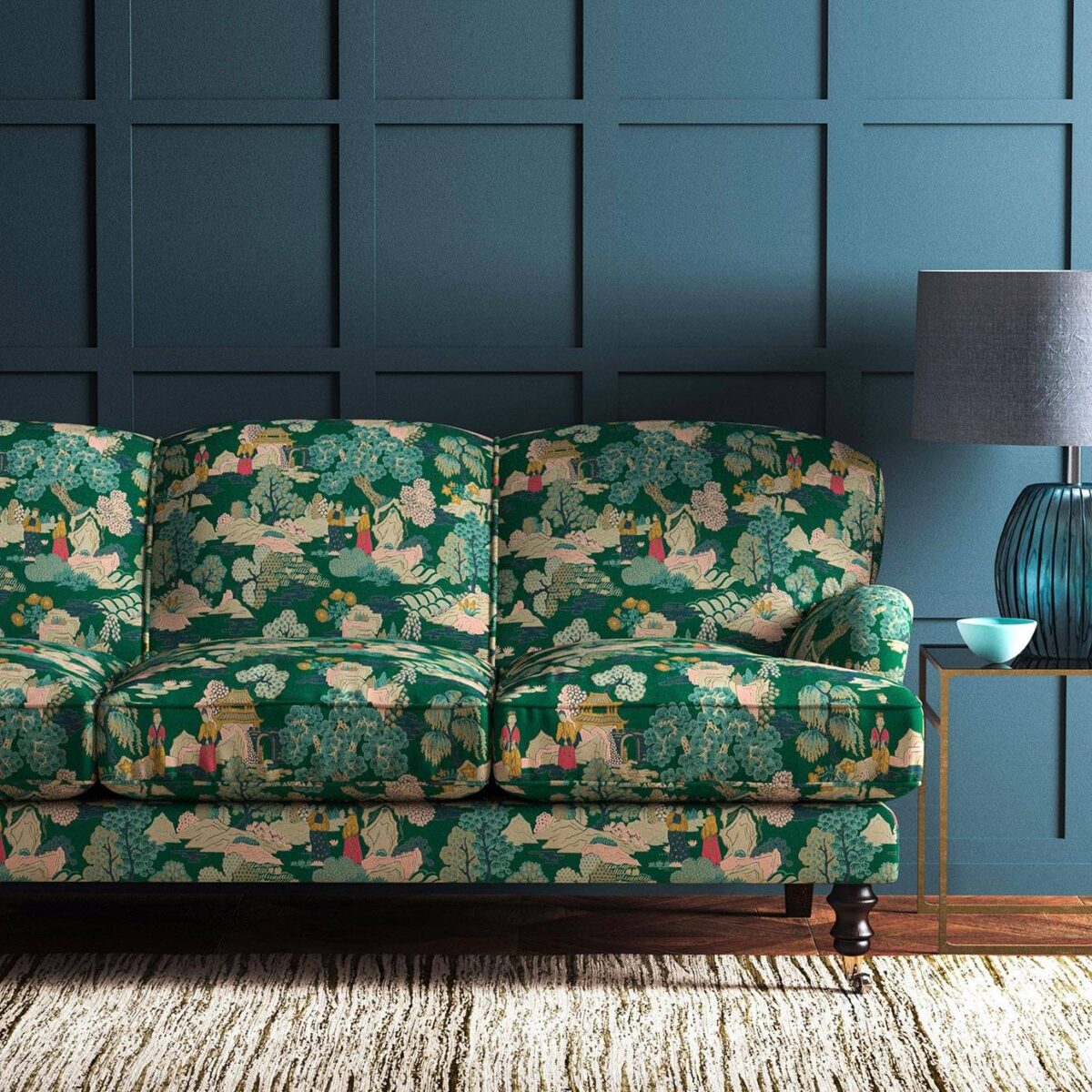 Japanese Garden Fabric - Jade from