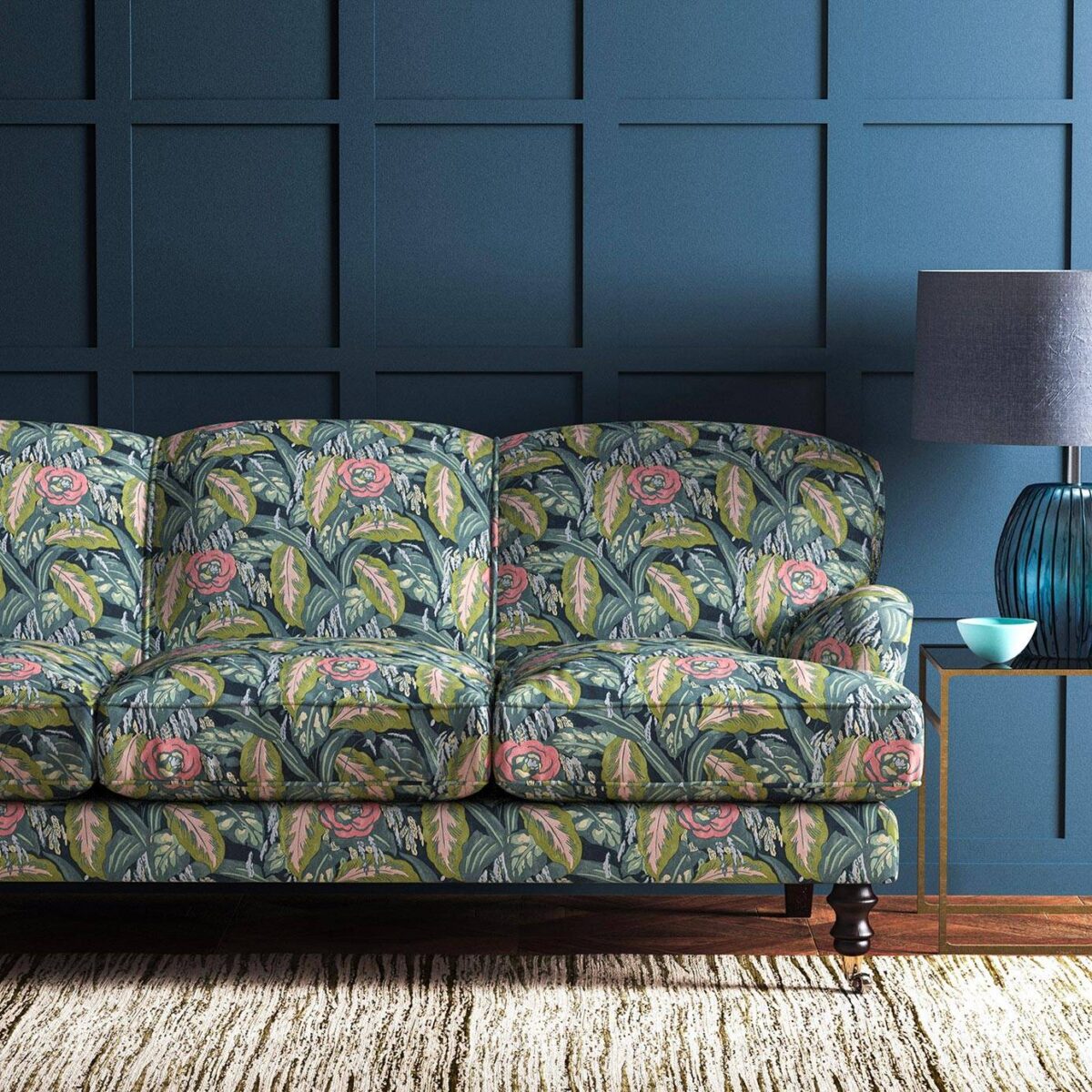 Les Fauves Fabric - Charcoal by Les Fauves Fabric - Charcoal from