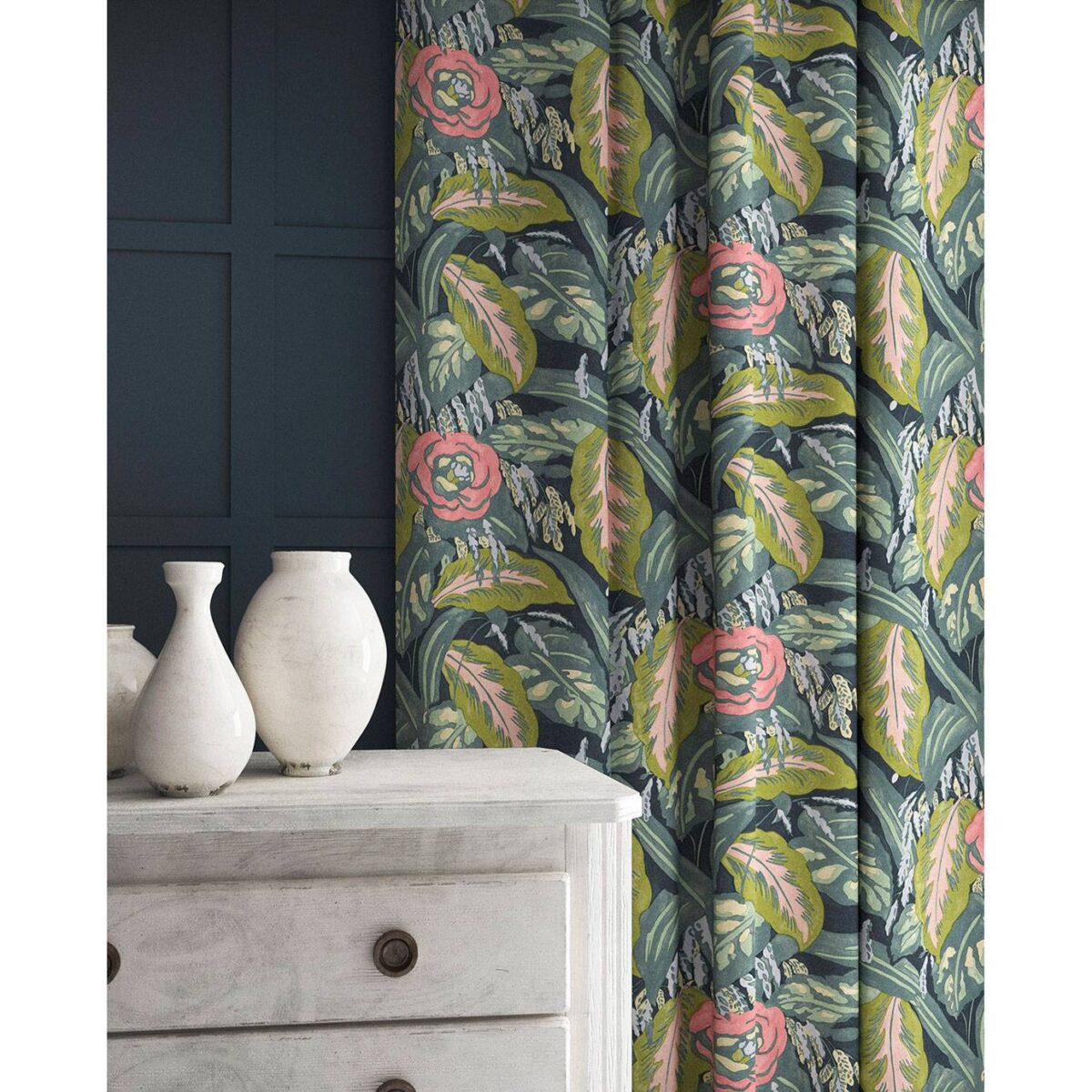 Les Fauves Fabric - Charcoal by Les Fauves Fabric - Charcoal from