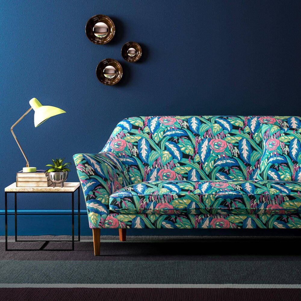 Les Fauves Fabric - Peacock from