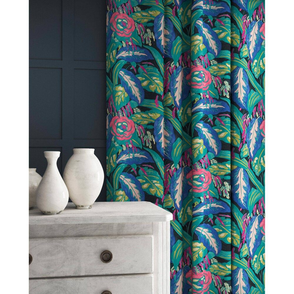 Les Fauves Fabric - Peacock from