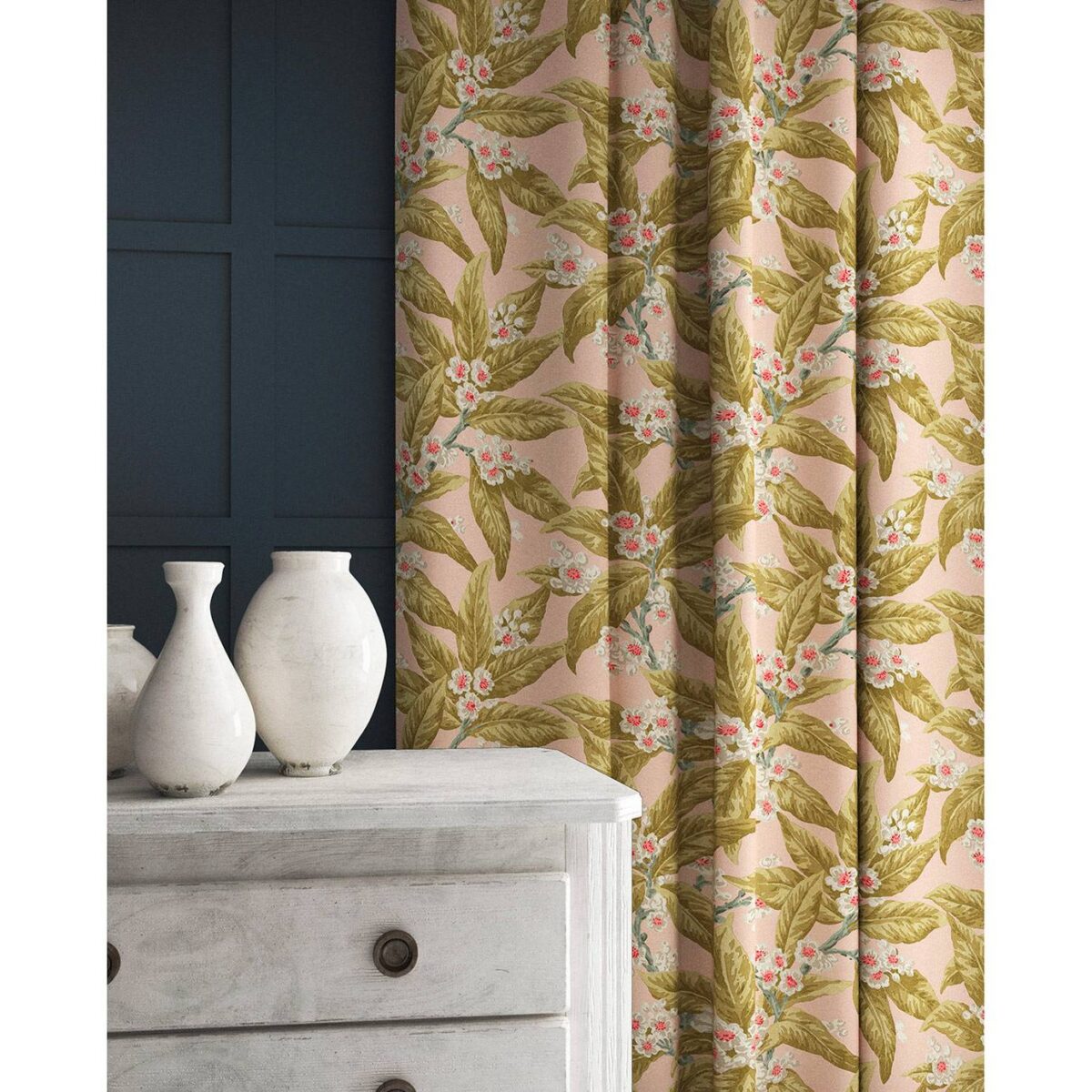 Loseley Velvet Fabric - Peach from