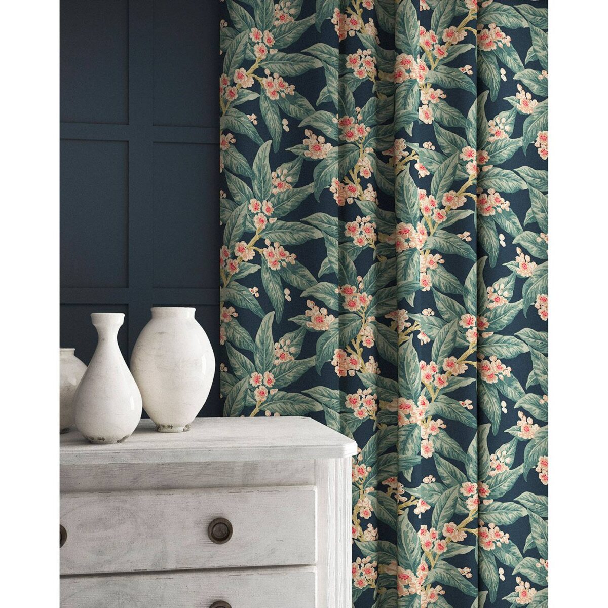 Loseley Velvet Fabric - Lagoon from