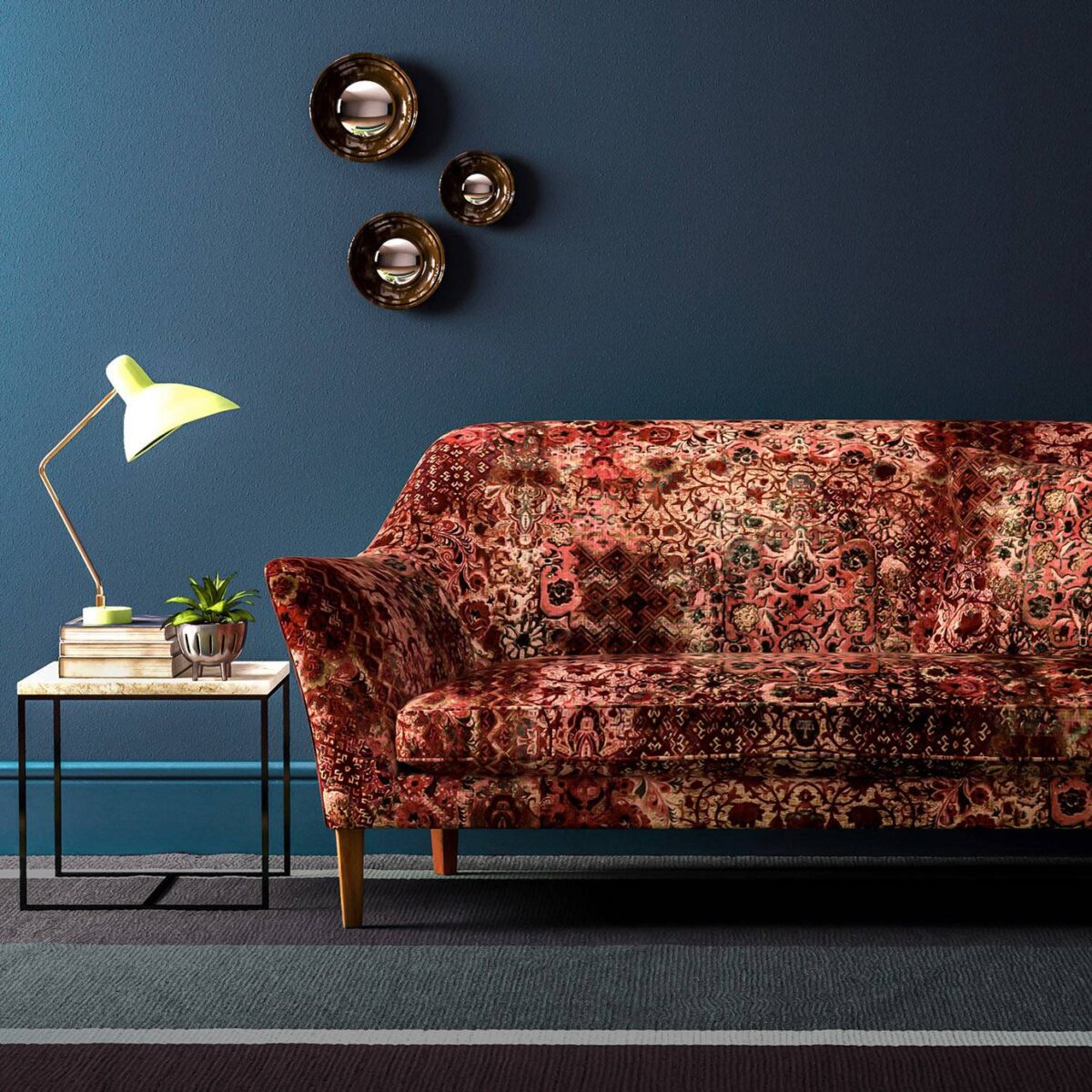 Olivia Fabric - Cinnamon by Olivia Fabric - Cinnamon from