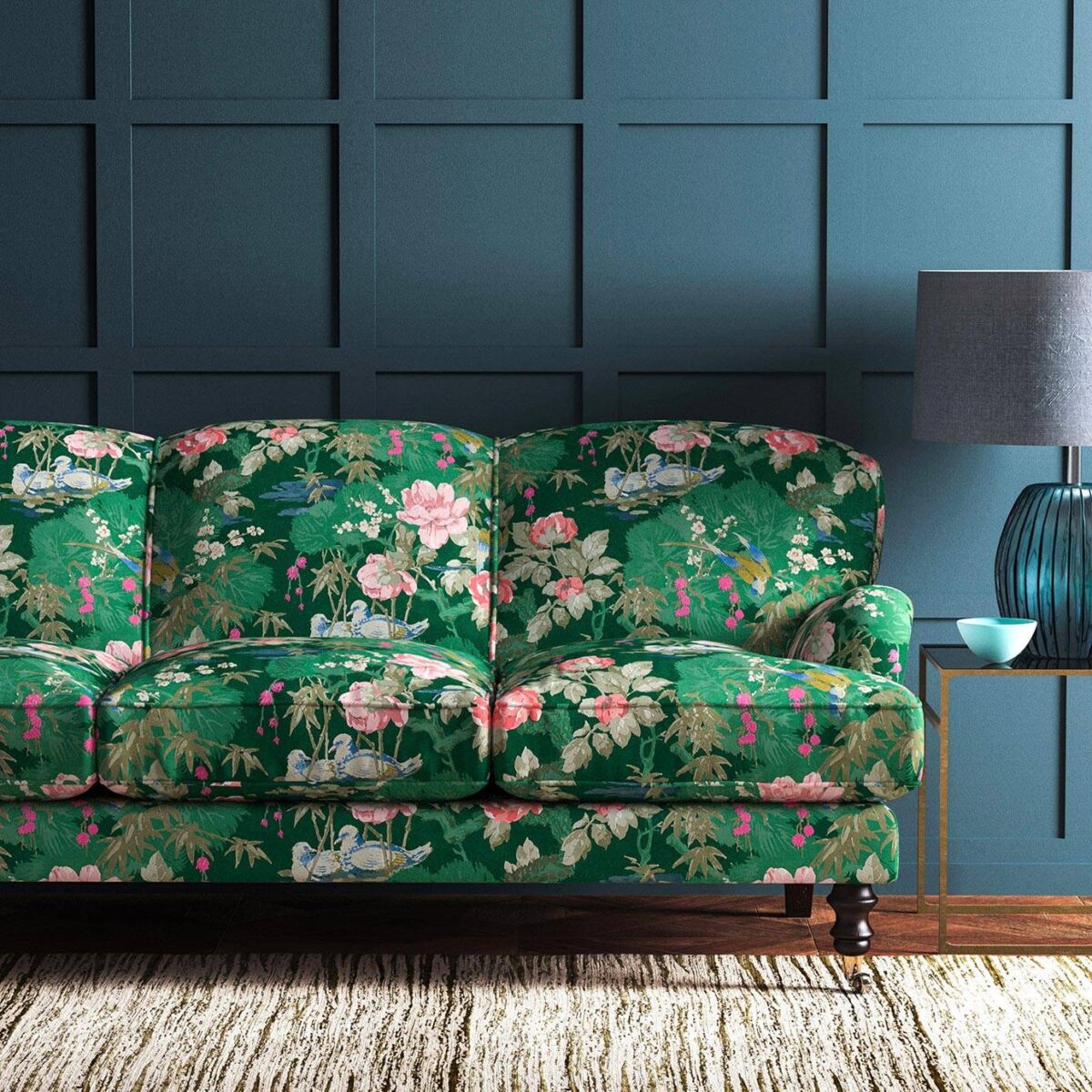 On the River Fabric - Emerald by On the River Fabric - Emerald from