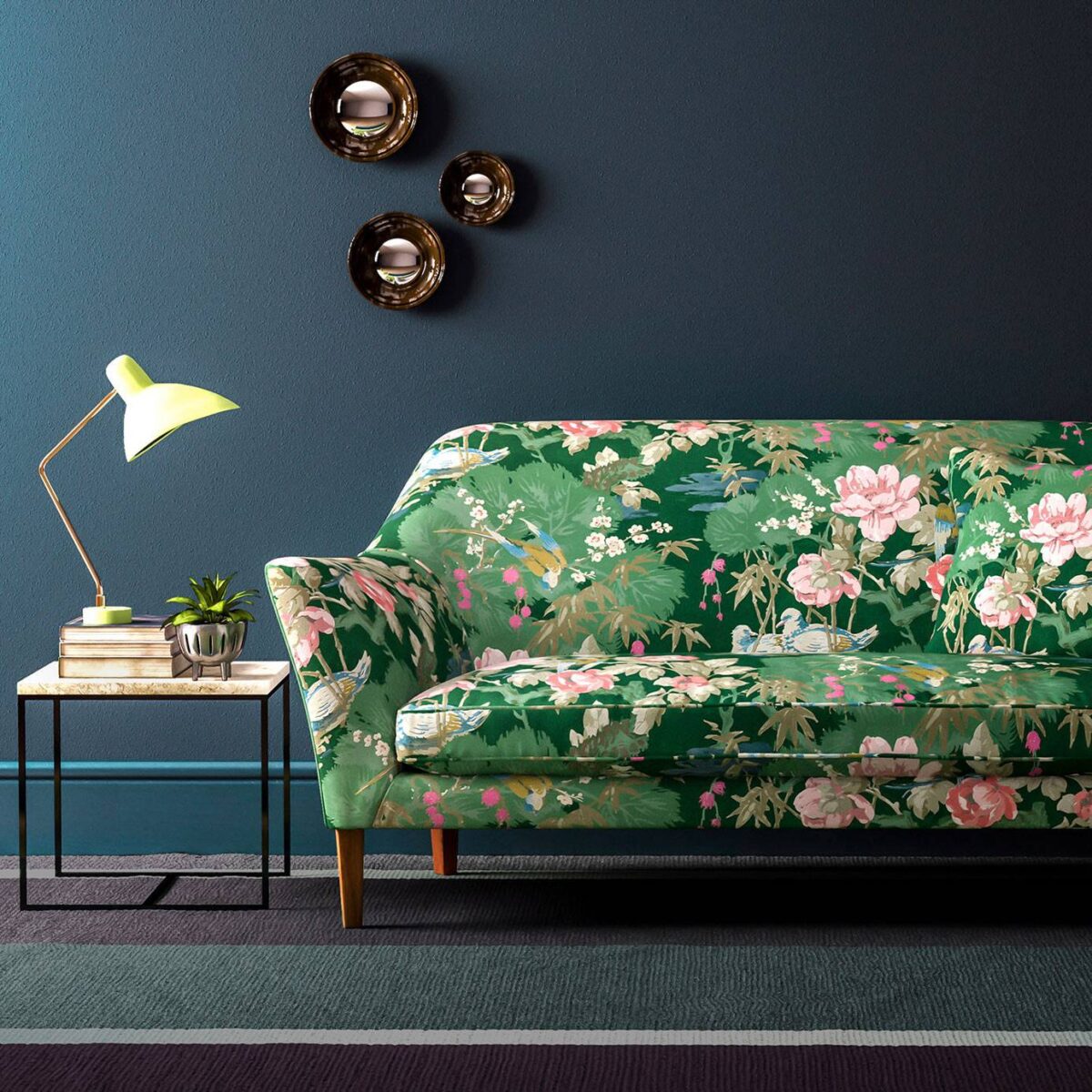 On the River Fabric - Emerald by On the River Fabric - Emerald from