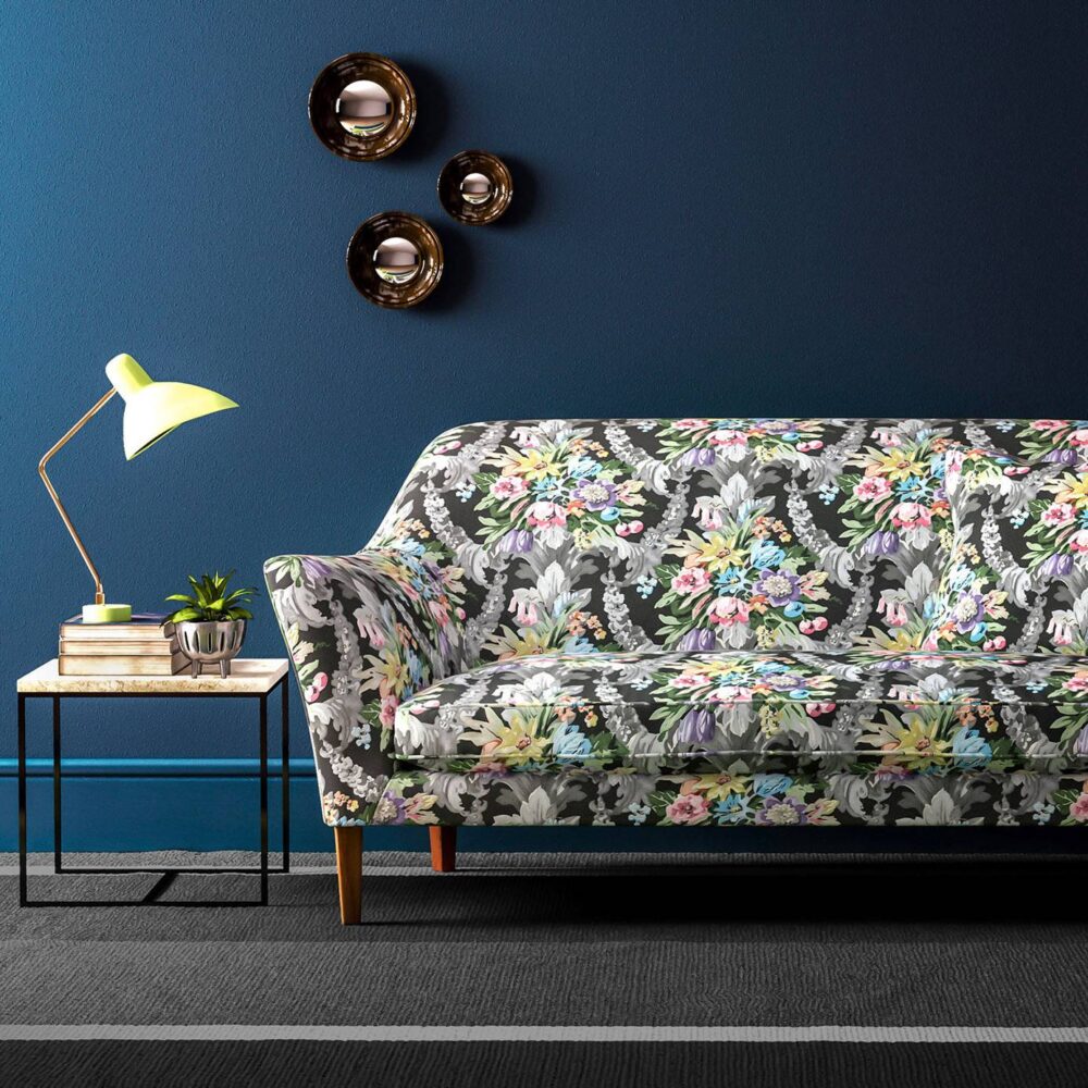 Wakehurst Velvet Fabric - Midnight by Wakehurst Velvet Fabric - Midnight from