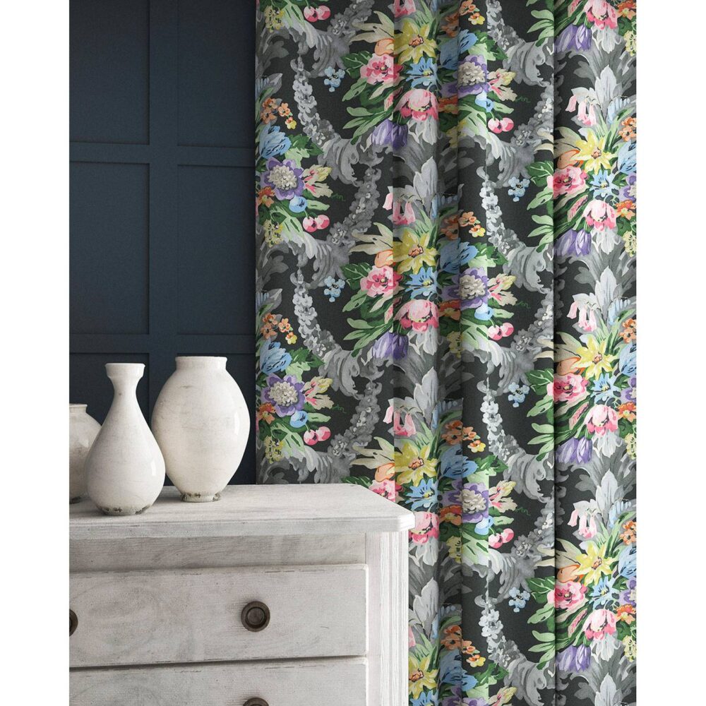Wakehurst Velvet Fabric - Midnight by Wakehurst Velvet Fabric - Midnight from
