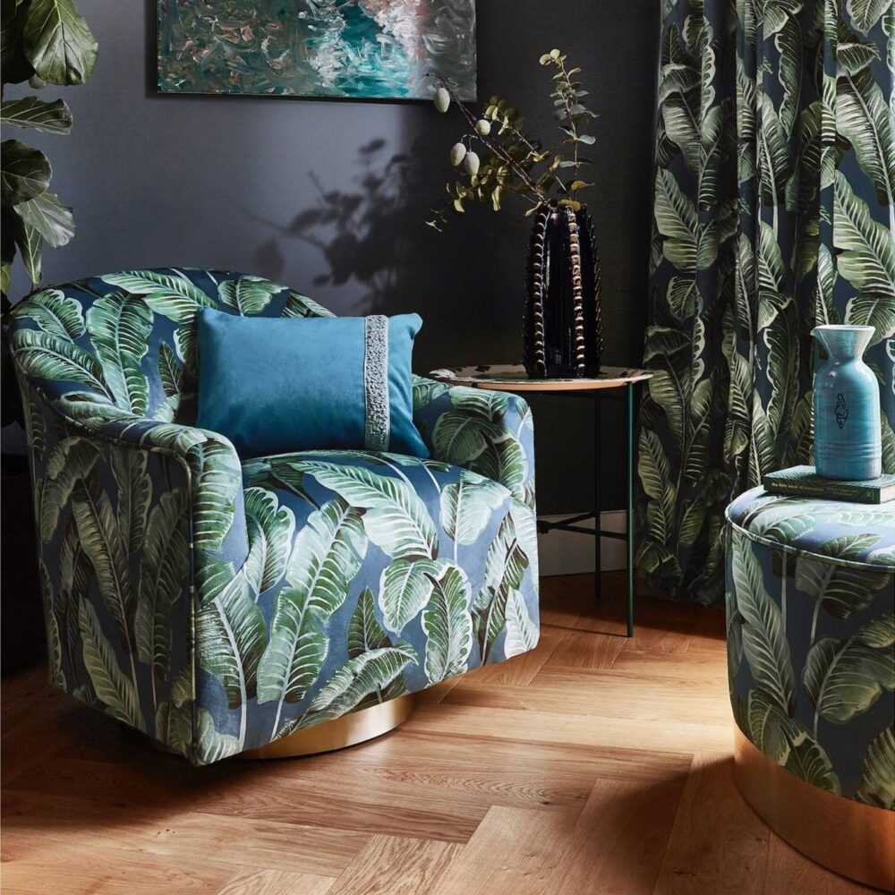 Tripura Fabric - Ocean by Tripura Fabric - Ocean from