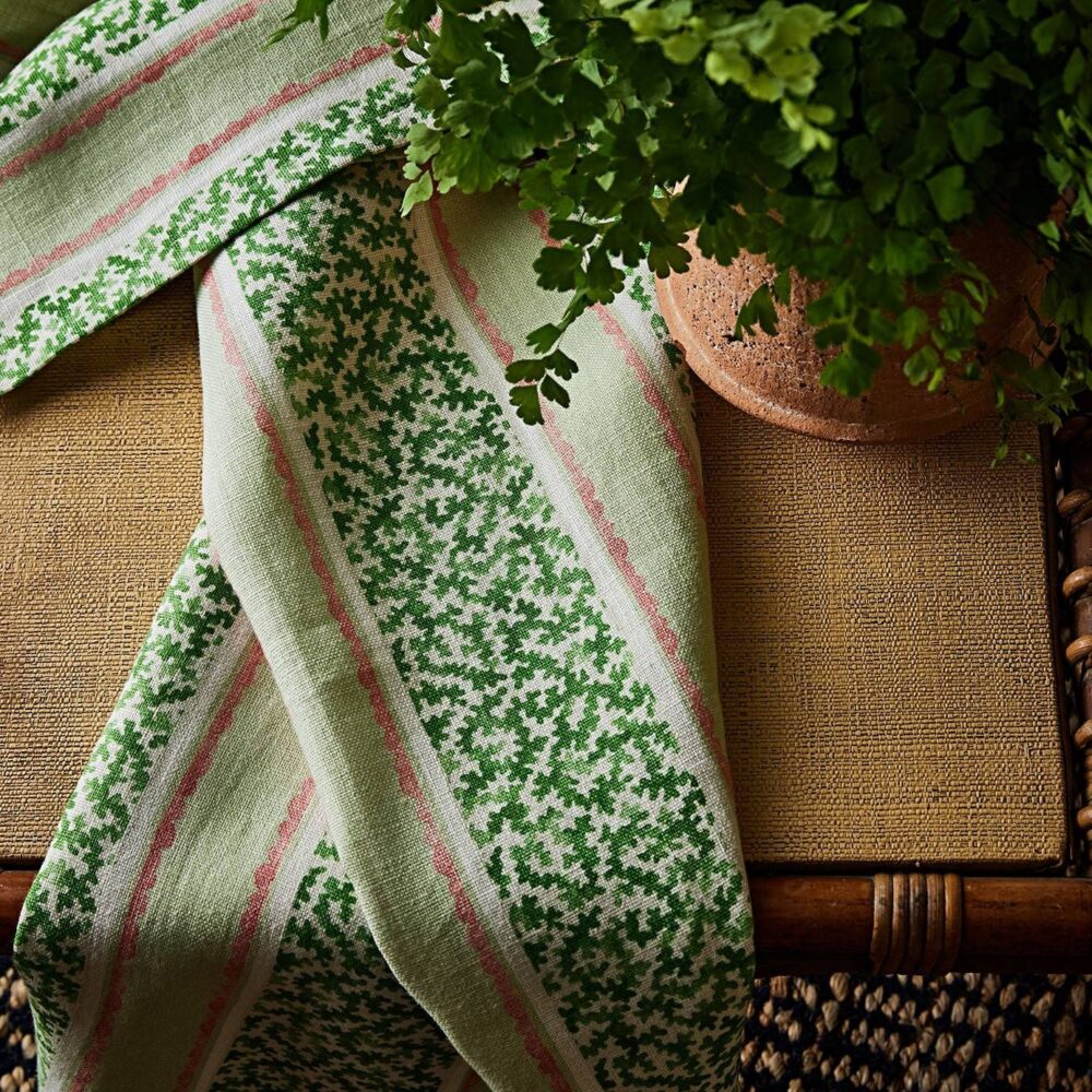 Garden Gate Fabric - Clover from