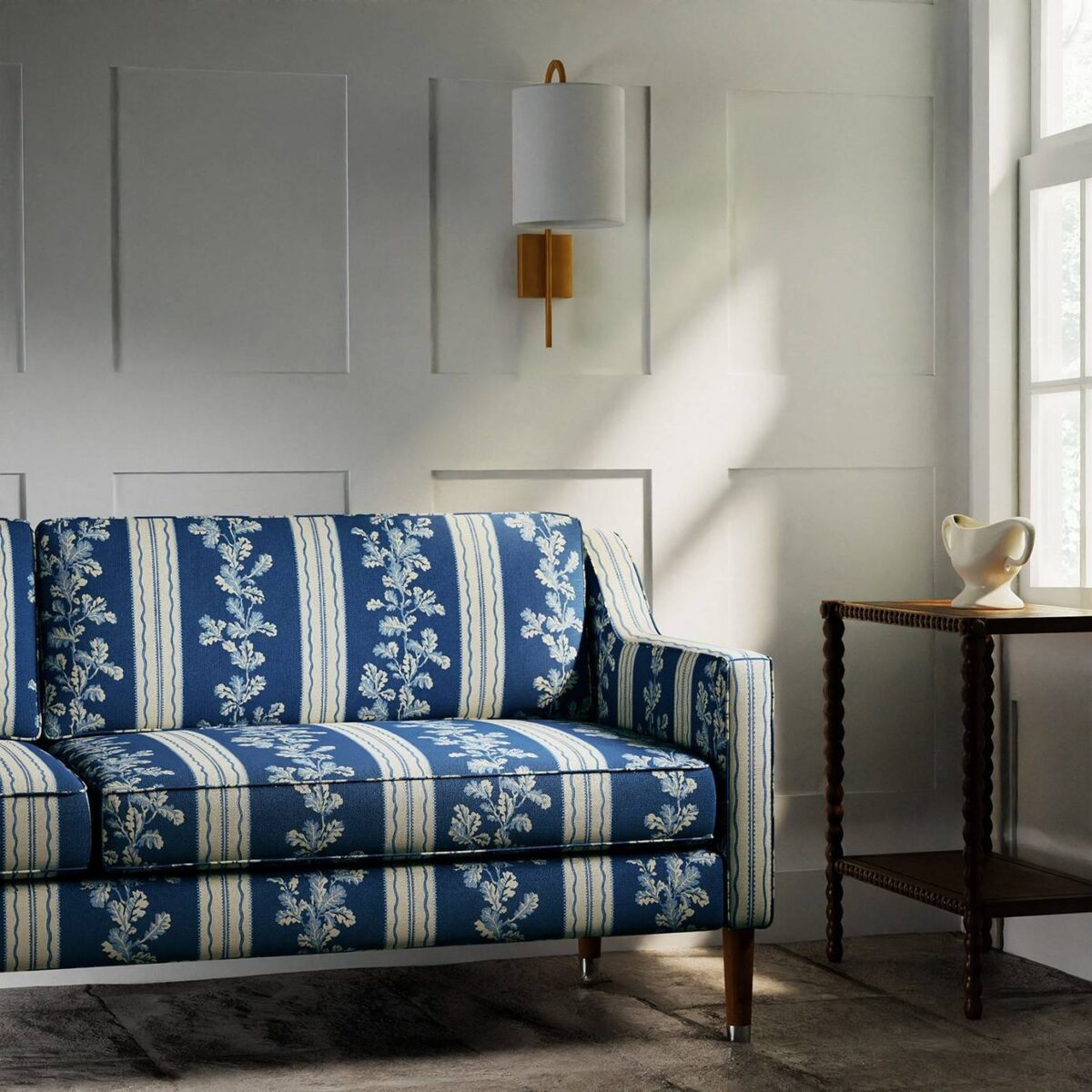 Hester Fabric - Classic Blue by Hester Fabric - Classic Blue from