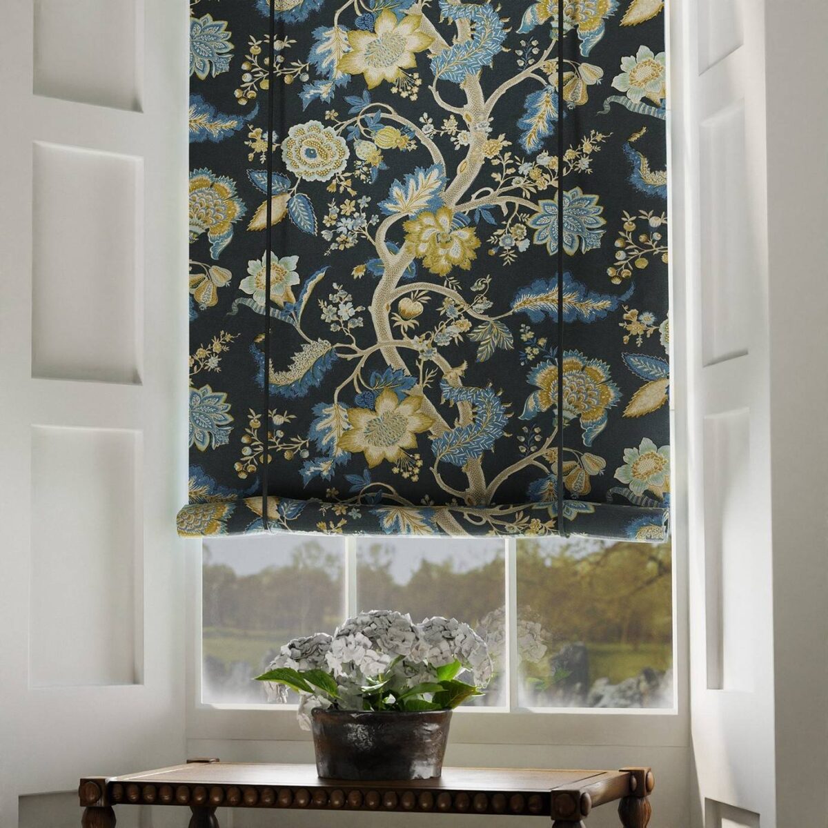 Kitty Fabric - Night Garden by Kitty Fabric - Night Garden from