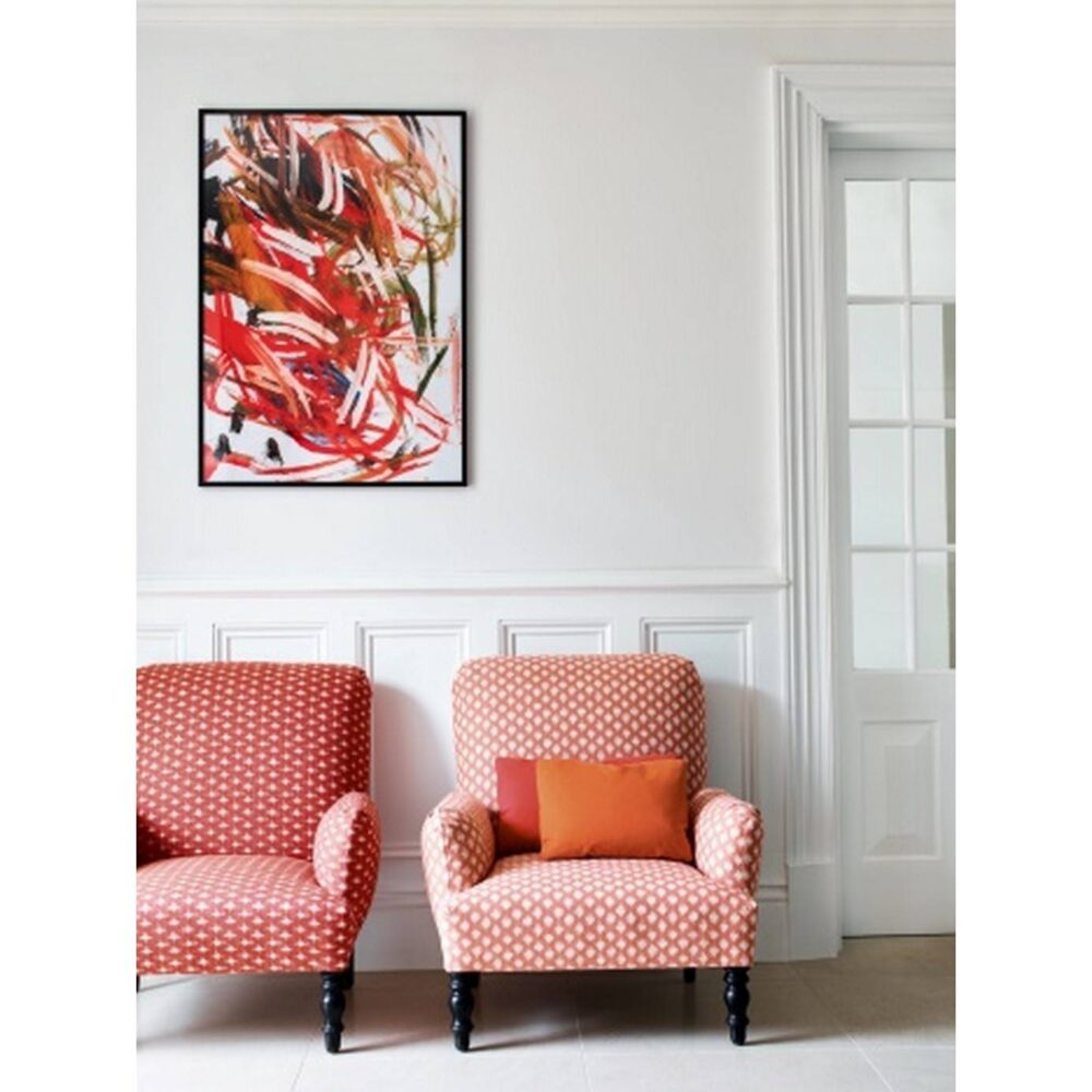 Raffi Fabric - Coral from