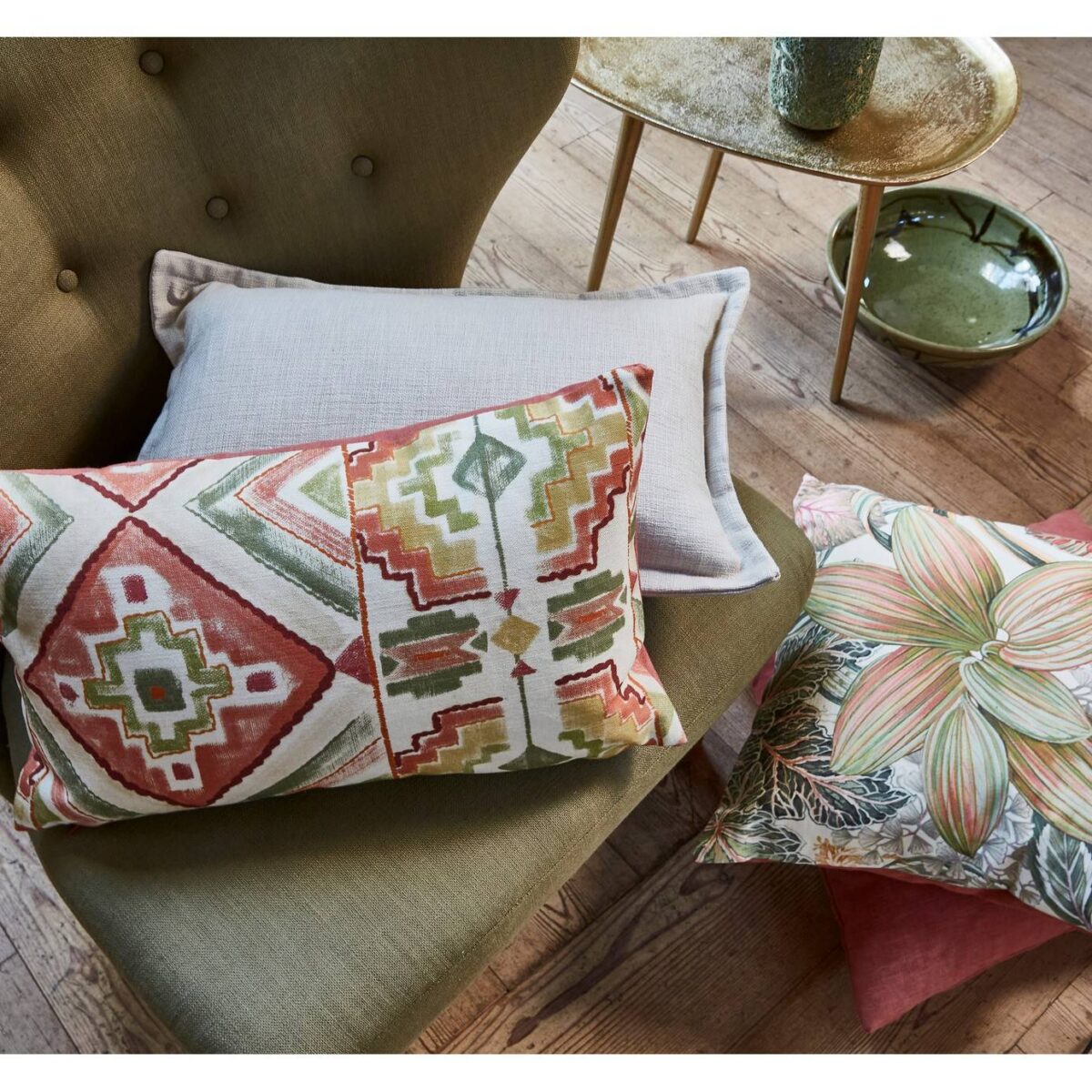 Explorer Fabric - Papaya from